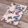 Bag like linen with printing 22 x 30 cm - natural / butterfly Linen bags