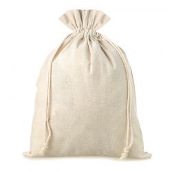 Bag like linen 50 x 65 cm - natural Large bags 50x65 cm