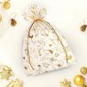 Organza bags 10 x 13 cm - Christmas / 8 Occasional bags
