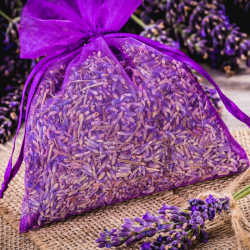 Organza bags 26 x 35 cm - light purple Grape protection