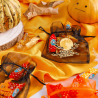 Halloween Organza Bag 12 x 15 cm - mix of patterns and colours Small bags 12x15 cm