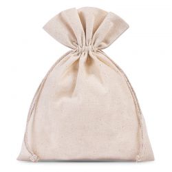 Cotton pouches 18 x 24 cm - natural Cotton bags