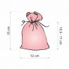 Organza bags, sized 12 x 15 cm - spring colour mix Small bags 12x15 cm