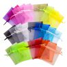 Organza bags 16 x 37 cm - colour mix Multi-coloured bags