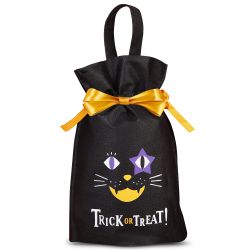 Nonwoven bags, sized 22 x 32 cm, printed with Halloween text All products