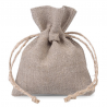 Natural pure linen pouches 9 x 12 cm Small bags 9x12 cm
