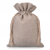 Natural pure linen bags 22 x 30 cm Large bags 22x30 cm