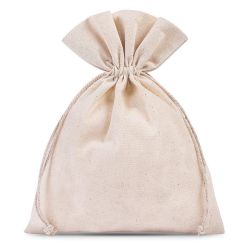 Cotton bags 22 x 30 cm - natural Large bags 22x30 cm