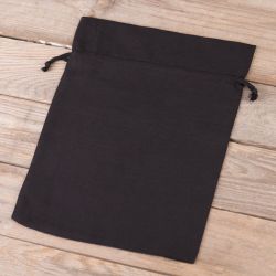 Cotton bags 22 x 30 cm - black Cotton bags