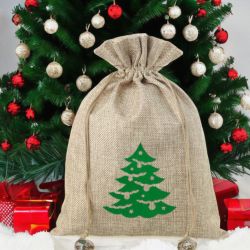 Jute bag 30 x 40 cm - Christmas Large bags 30x40 cm