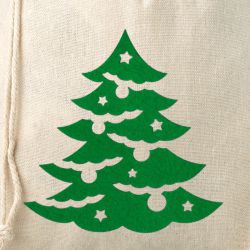 Linen bag 30 x 40 cm - Christmas Large bags 30x40 cm