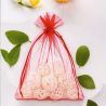 Organza bags 30 x 40 cm - red Large bags 30x40 cm