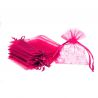Organza bags 11 x 14 cm - fuchsia Lavender and scented dried filling