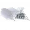 Organza bags 11 x 14 cm - white Shopping and kitchen storage solutions