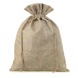 Jute bag 40 x 55 cm - natural Large bags 40x55 cm