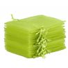 Organza bags 6 x 8 cm - green Lavender and scented dried filling