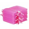 Organza bags 10 x 13 cm - pink Lavender and scented dried filling