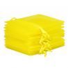 Organza bags 11 x 14 cm - yellow Lavender and scented dried filling