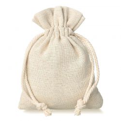 Pouches like linen 8 x 10 cm - natural Occasional bags