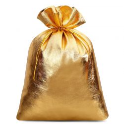 Metallic bags 22 x 30 cm - gold Metallic bags