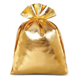 Metallic bags 13 x 18 cm - gold Metallic bag