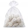 Organza bags 16 x 22 cm - white Medium bags 16x22 cm