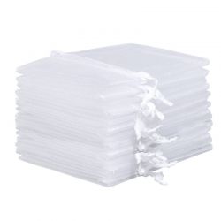 Organza bag 75 x 100 cm - white Organza bags