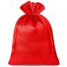 Satin bags 12 x 15 cm - red Valentine's Day