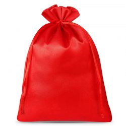 Satin bags 26 x 35 cm - red Satin bags