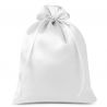 Satin bags 26 x 35 cm - white Satin bags
