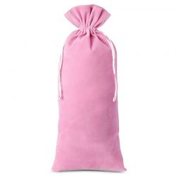 Velvet pouch 16 x 37 cm - light pink Medium bags 16x37 cm