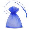 Organza bags 7 x 9 cm (SDB) - blue Small bags 7x9 cm