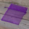 Organza bags 11 x 14 cm - dark purple Lavender and scented dried filling