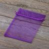 Organza bags 15 x 20 cm - dark purple Lavender pouches
