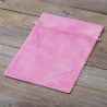Velvet pouches 26 x 35 cm - light pink Pink bags