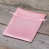 Satin bags 10 x 13 cm - light pink Occasional bags