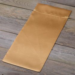 Satin bag 16 x 37 cm - gold Lifehacks – clever ideas