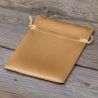 Satin bags 12 x 15 cm - gold Small bags