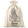 Bag like linen 30 x 40 cm with printing - fruits Shopping and kitchen storage solutions