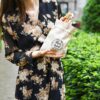 Pouch like linen bag 26 x 35 cm - natural Shopping and kitchen storage solutions