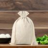 Pouch like linen bag 26 x 35 cm - natural Garden and domestic plants