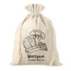 Bag like linen with printing 35 x 50 cm - for vegetables (PL) Large bags 35x50 cm