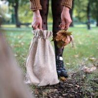 Jute bag 35 x 50 cm - natural For children