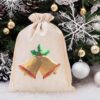 Jute bag 26 x 35 cm - Christmas Jute Bags