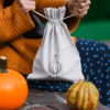 Bag like linen with printing 22 x 30 cm - for garlic (EN) Garden and domestic plants