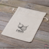 Bag like linen with printing 30 x 40 cm - for onion (PL) Bags with quick and easy closure