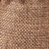 Burlap bag 6 x 8 cm - dark natural Burlap bags / Jute bags