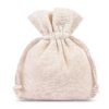 Cotton pouches 10 x 13 cm - natural Cotton bags