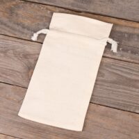 Cotton pouches 11 x 20 cm - natural Cotton bags