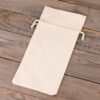 Cotton pouches 13 x 27 cm - natural Baby Shower